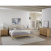 Modus Furniture Furano Upholstered Two Cushion Platform Bed in Ginger and Natural Linen  QDTWK  Image 2