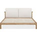 Modus Furniture Furano Upholstered Two Cushion Platform Bed in Ginger and Natural Linen  QDTWK  Image 6