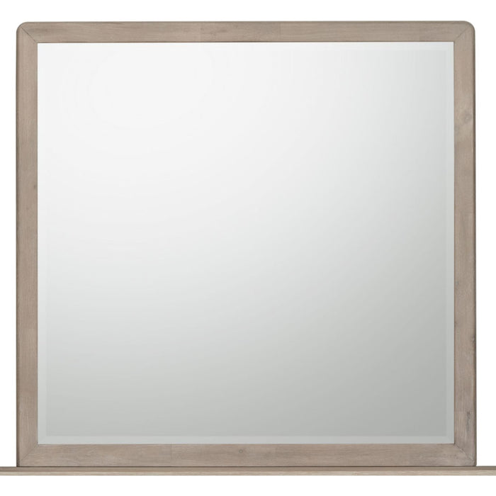 Modus Furniture Gardenia Beveled Glass Wall or Dresser Mirror in Chai 655450465697 SDTK83 Image 2