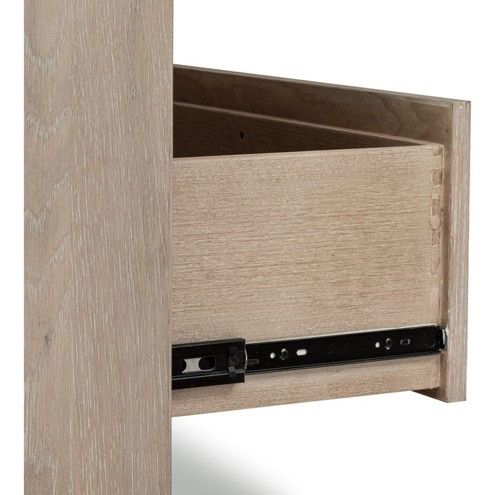 Modus Furniture Gardenia Five Drawer Oak Wood Chest in Chai 655450465703 SDTK84 Image 8