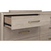 Modus Furniture Gardenia Six Drawer Oak Wood Dresser in Chai 655450465680 SDTK82 Image 7