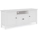Modus Furniture Grace 74 Inch Four Door Entertainment Console in Snowfall 655450488771 PNRA26A Image 2
