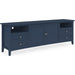Modus Furniture Grace 84 Inch Four Drawer Entertainment Console in Blueberry 655450488832 PNKX26B Image 2