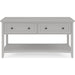 Modus Furniture Grace Console Tbl  El Gry 655450509025 PNKG23 Image 1