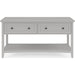 Modus Furniture Grace Console Tbl  El Gry 655450509025 PNKG23 Image 1