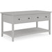 Modus Furniture Grace Console Tbl  El Gry 655450509025 PNKG23 Image 2