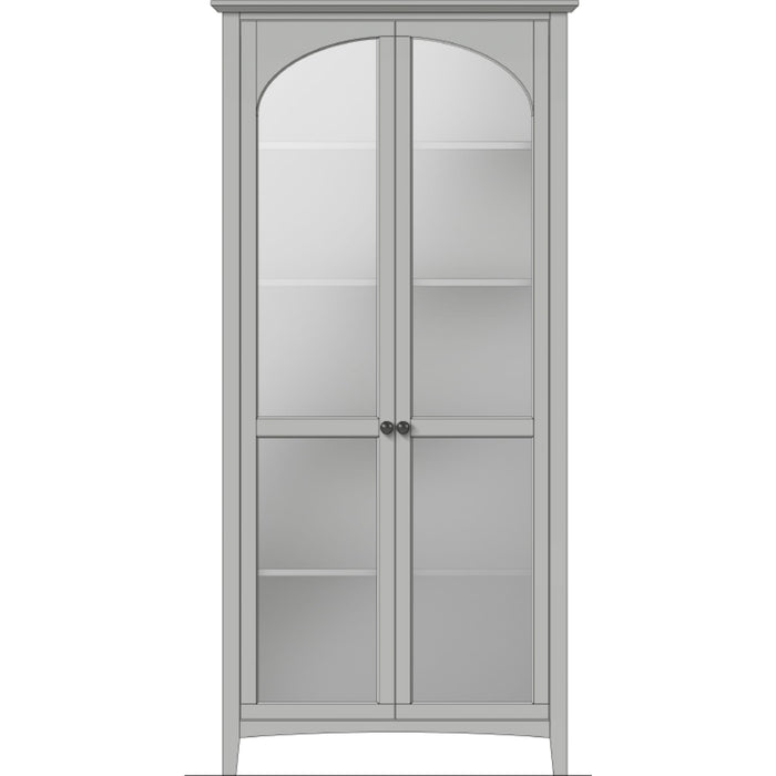 Modus Furniture Grace Display Cabinet  El Gry 655450519413 PNKG80 Main Image