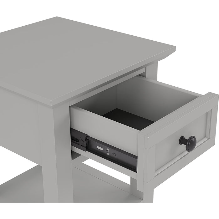 Modus Furniture Grace Drink Tbl  El Gry 655450509070 PNKG22D Image 3