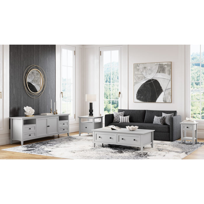 Modus Furniture Grace Drink Tbl  El Gry 655450509070 PNKG22D Image 5