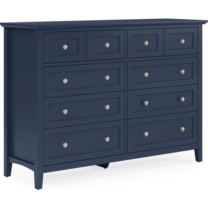 Modus Furniture Grace Eight Drawer Dresser in Blueberry (2024) 655450434518 PNKX82A Image 2