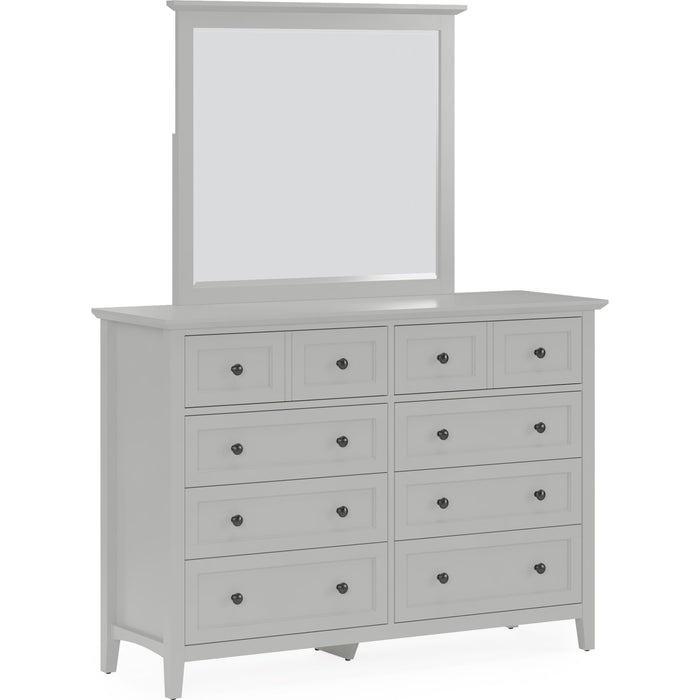 Modus Furniture Grace Eight Drawer Dresser in Elephant Gray (2024) 655450434532 PNKG82A Image 10