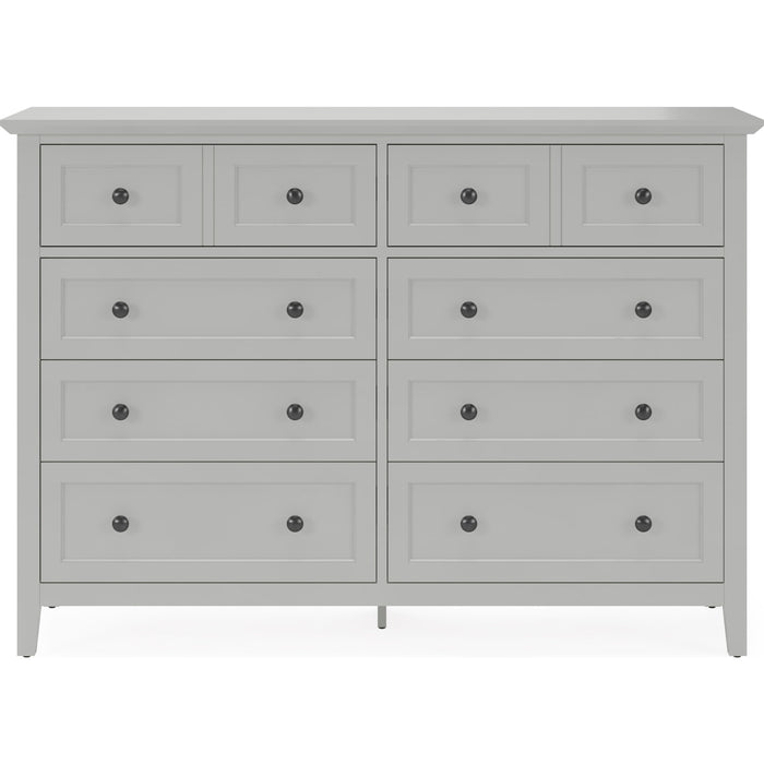Modus Furniture Grace Eight Drawer Dresser in Elephant Gray (2024) 655450434532 PNKG82A Image 2