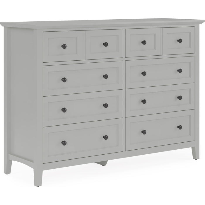 Modus Furniture Grace Eight Drawer Dresser in Elephant Gray (2024) 655450434532 PNKG82A Image 3