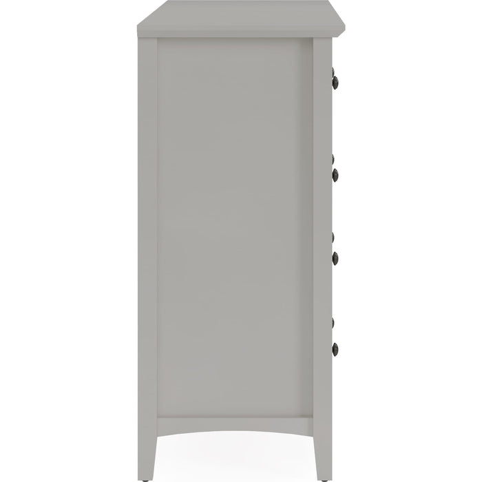 Modus Furniture Grace Eight Drawer Dresser in Elephant Gray (2024) 655450434532 PNKG82A Image 4