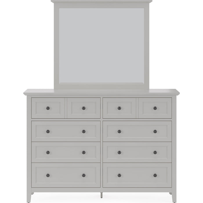 Modus Furniture Grace Eight Drawer Dresser in Elephant Gray (2024) 655450434532 PNKG82A Image 8