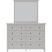 Modus Furniture Grace Eight Drawer Dresser in Elephant Gray (2024) 655450434532 PNKG82A Image 8