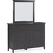 Modus Furniture Grace Eight Drawer Dresser in Raven Black (2024) 655450431647 PNRB82A Image 14