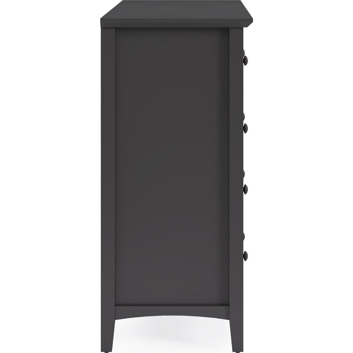 Modus Furniture Grace Eight Drawer Dresser in Raven Black (2024) 655450431647 PNRB82A Image 3