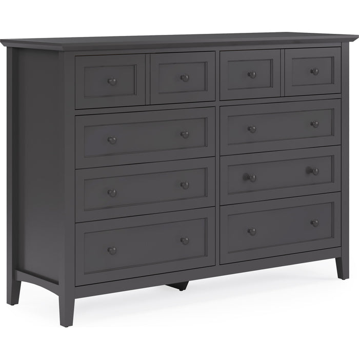 Modus Furniture Grace Eight Drawer Dresser in Raven Black (2024) 655450431647 PNRB82A Image 5