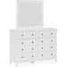Modus Furniture Grace Eight Drawer Dresser in Snowfall White (2024) 655450431661 PNRA82A Image 11