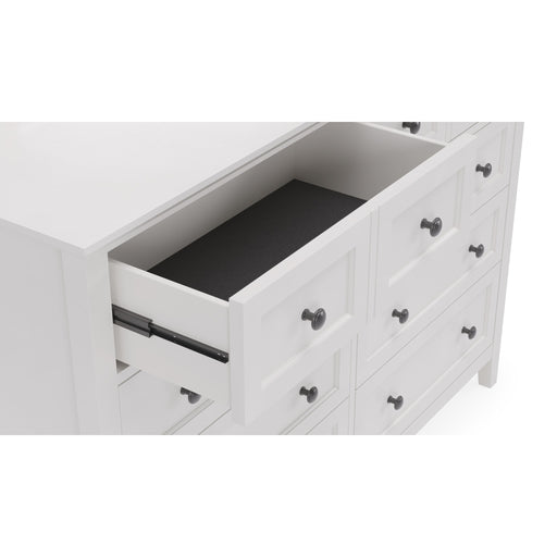 Modus Grace Eight Drawer Dresser in Snowfall White (2024)Image 1