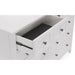Modus Furniture Grace Eight Drawer Dresser in Snowfall White (2024) 655450431661 PNRA82A Image 1