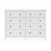 Modus Grace Eight Drawer Dresser in Snowfall White (2024)Image 2