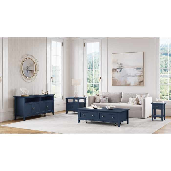 Modus Furniture Grace Ent Console 64W  Blbry 655450488498 PNKX26 Image 5