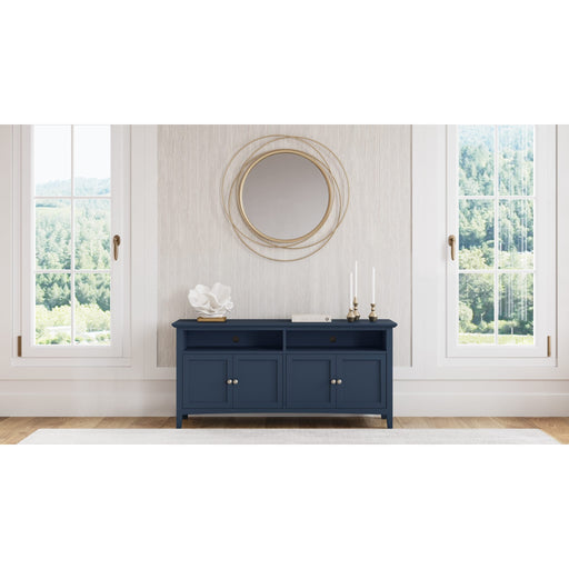 Modus Furniture Grace Ent Console 64W  Blbry 655450488498 PNKX26 Main Image