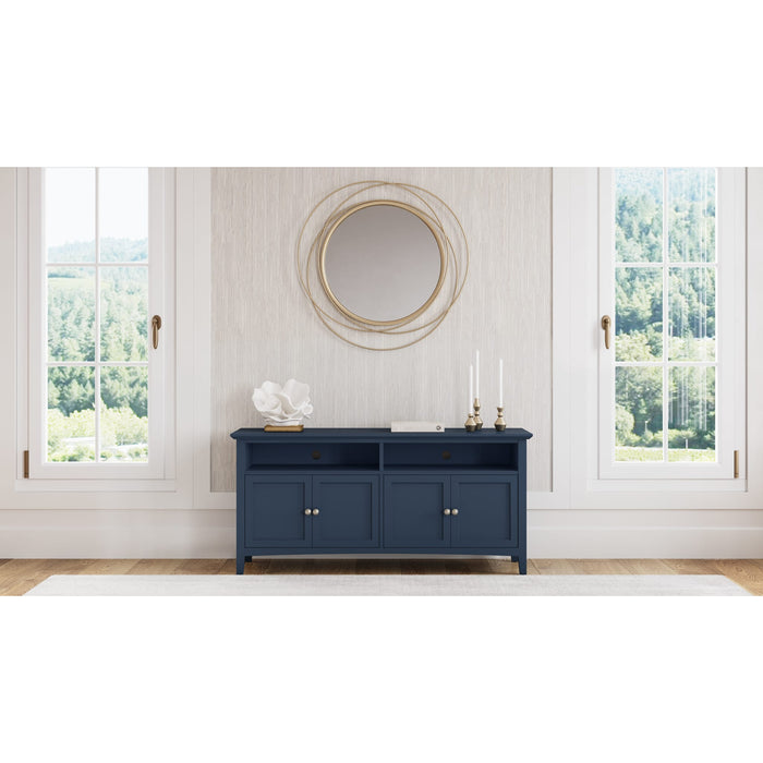 Modus Furniture Grace Ent Console 64W  Blbry 655450488498 PNKX26 Main Image