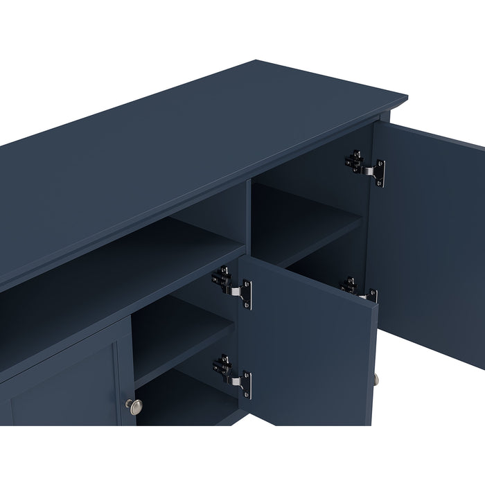 Modus Furniture Grace Ent Console 74W  Blbry 655450488788 PNKX26A Image 4