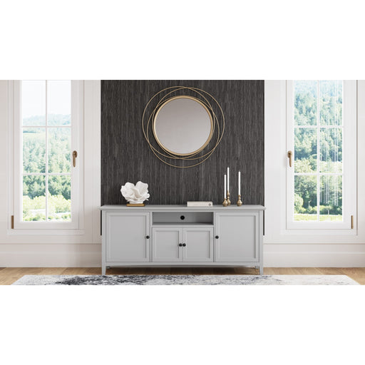 Modus Furniture Grace Ent Console 74W  El Gry 655450488795 PNKG26A Main Image