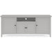 Modus Furniture Grace Ent Console 74W  El Gry 655450488795 PNKG26A Main Image