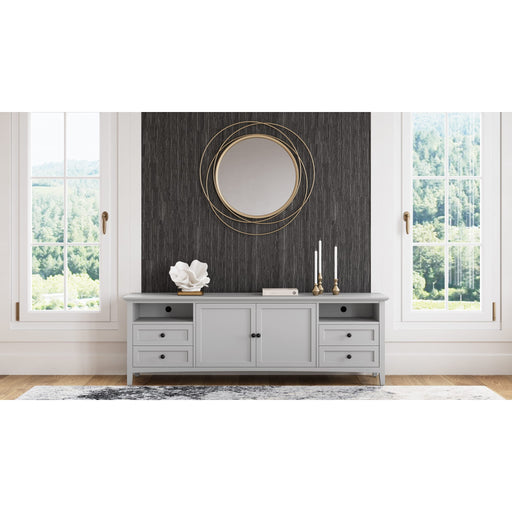 Modus Furniture Grace Ent Console 84W  El Gry 655450488849 PNKG26B Main Image