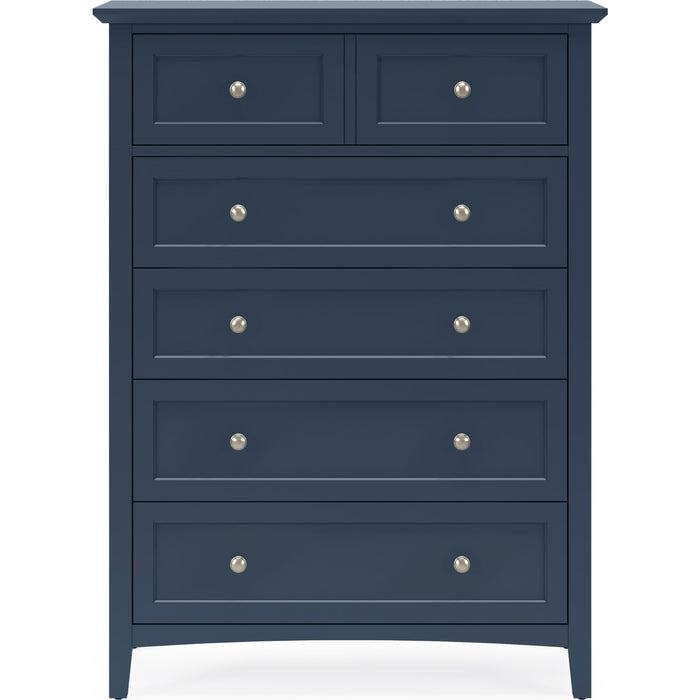 Modus Furniture Grace Five Drawer Chest in Blueberry (2024) 655450434525 PNKX84A Image 1