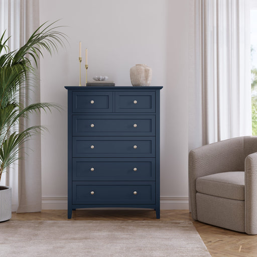 Modus Grace Five Drawer Chest in Blueberry (2024) Main Image