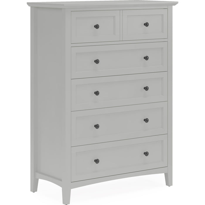 Modus Furniture Grace Five Drawer Chest in Elephant Gray (2024) 655450434549 PNKG84A Image 2