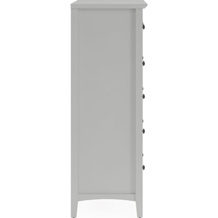Modus Furniture Grace Five Drawer Chest in Elephant Gray (2024) 655450434549 PNKG84A Image 3
