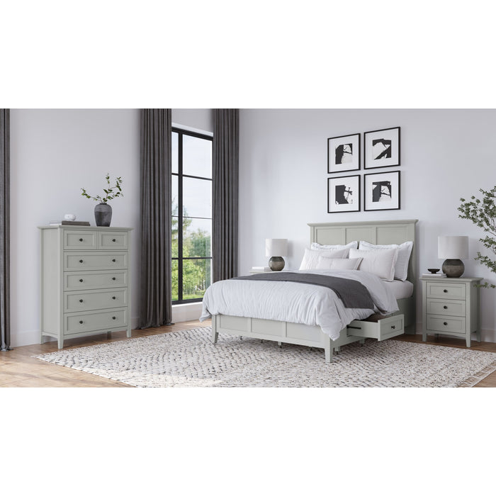 Modus Furniture Grace Five Drawer Chest in Elephant Gray (2024) 655450434549 PNKG84A Image 6
