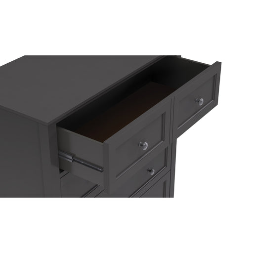 Modus Grace Five Drawer Chest in Raven Black (2024)Image 1