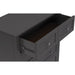 Modus Furniture Grace Five Drawer Chest in Raven Black (2024) 655450431654 PNRB84A Image 1