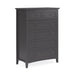 Modus Grace Five Drawer Chest in Raven Black (2024) Image 2