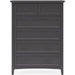 Modus Furniture Grace Five Drawer Chest in Raven Black (2024) 655450431654 PNRB84A Image 3