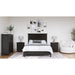 Modus Furniture Grace Five Drawer Chest in Raven Black (2024) 655450431654 PNRB84A Image 6