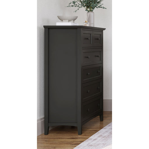 Modus Grace Five Drawer Chest in Raven Black (2024) Main Image