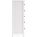 Modus Furniture Grace Five Drawer Chest in Snowfall White (2024) 655450431678 PNRA84A Image 3