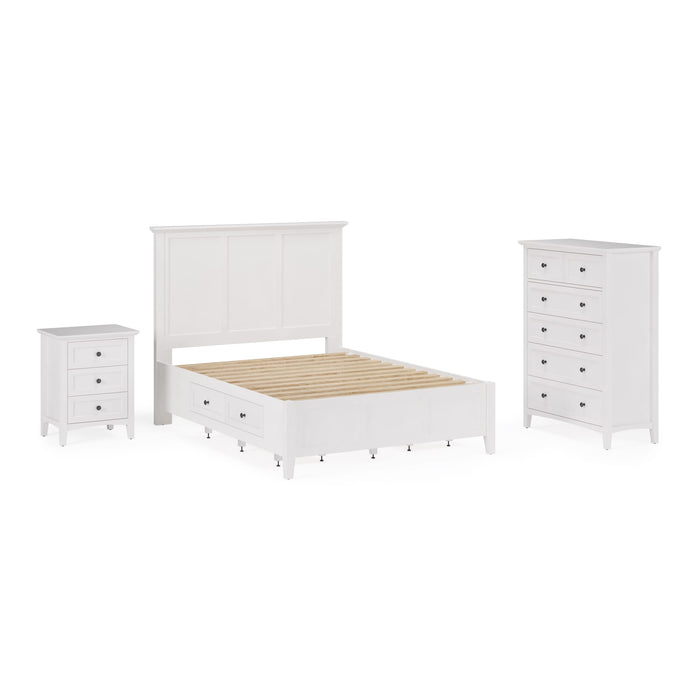 Modus Grace Five Drawer Chest in Snowfall White (2024)Image 7