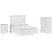 Modus Furniture Grace Five Drawer Chest in Snowfall White (2024) 655450431678 PNRA84A Image 8