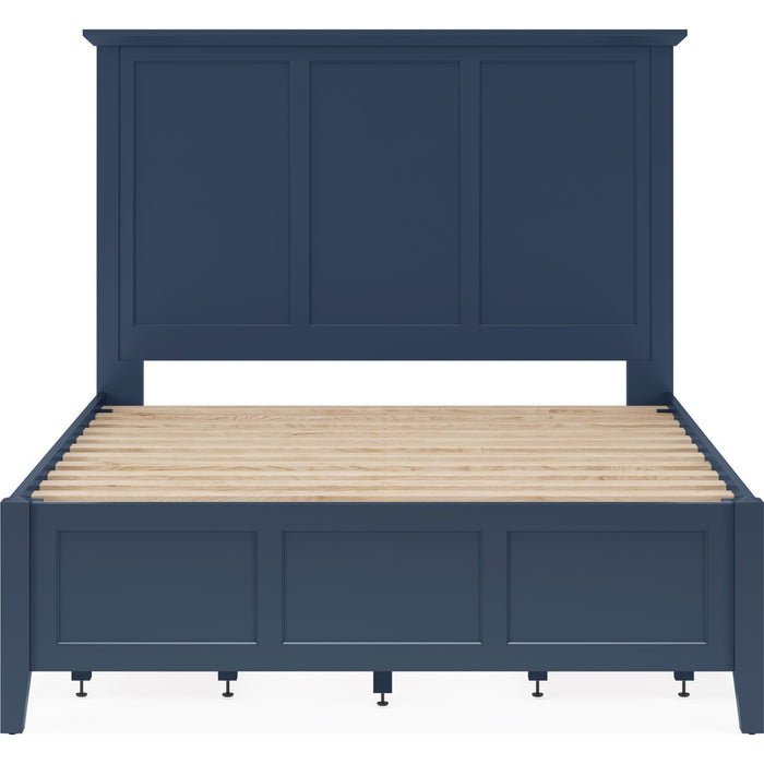 Modus Furniture Grace Four Drawer Platform Storage Bed in Blueberry  PNKXD  Image 5