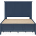 Modus Furniture Grace Four Drawer Platform Storage Bed in Blueberry  PNKXD  Image 5